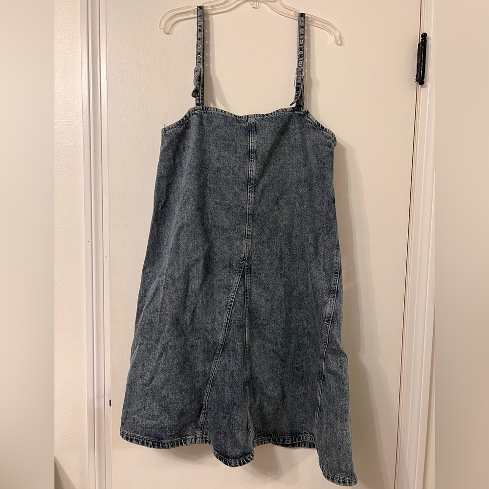 ZARA DENIM CAMI MINI DRESS ✨